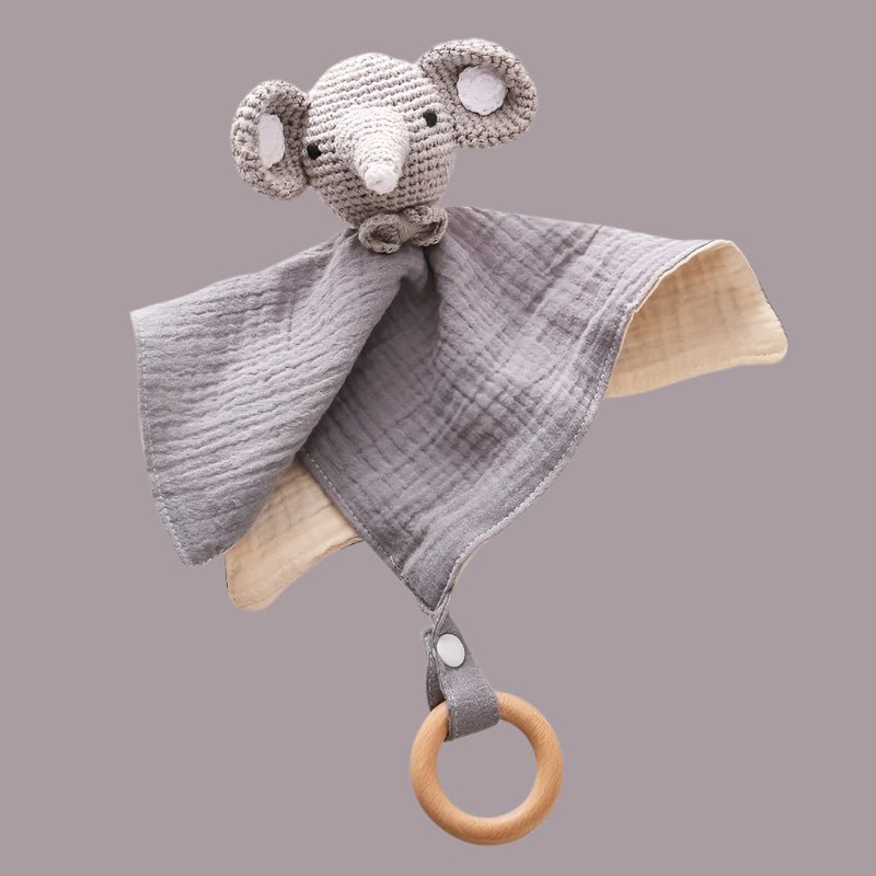 Doudou Bébé Garçon Aventure Douceur - Peluche Bicolore
Doudou-de bebe-garçon-elephant-couverture