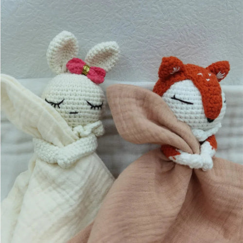 Doudou mixte pour bebe lapin