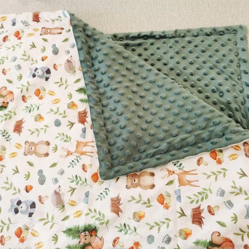 Couverture Bébé Forêt Magique - Animaux Doux
Couverture polaire ultra chaude