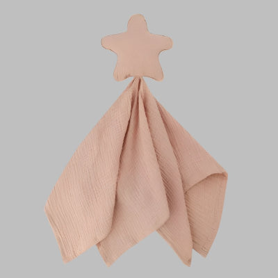 Une doudou pour bébé étoile rose