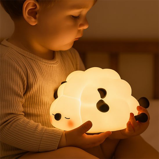 bebe veilleuse émerveille