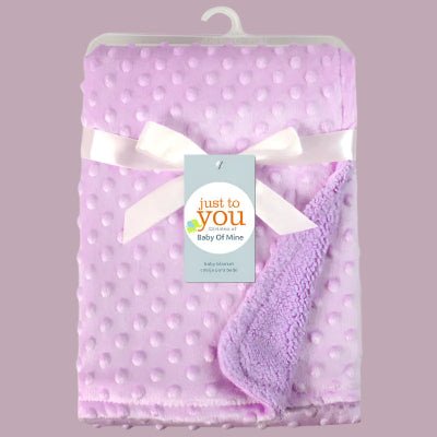 cocon d'emmaillotage couleur mauve