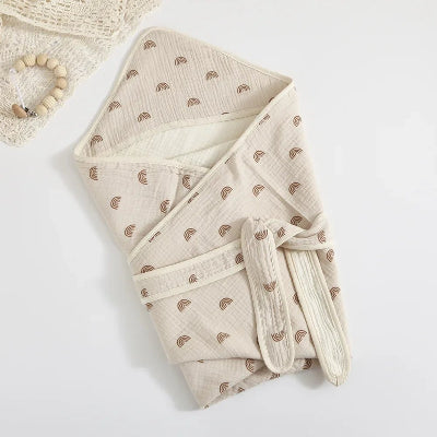 couverture bebe en coton rainbow
