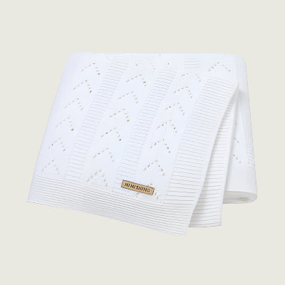 couverture chaude blanche