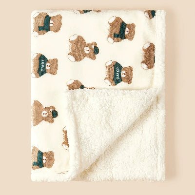 Couverture Bébé Tranquillité Enveloppante - Cocon Sûr
couverture chaude et douce petits oursons