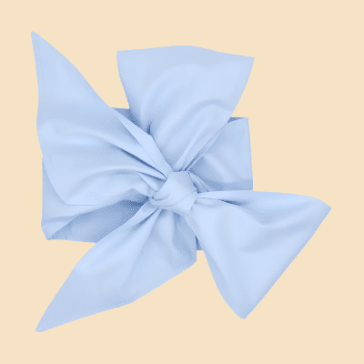 couvertures emmaillotage bleue pale