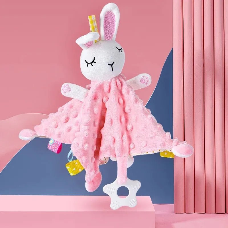Doudou Compagnie Lapin - Peluche Douce Multicolore doudou et compagnie lapin compagnon rose