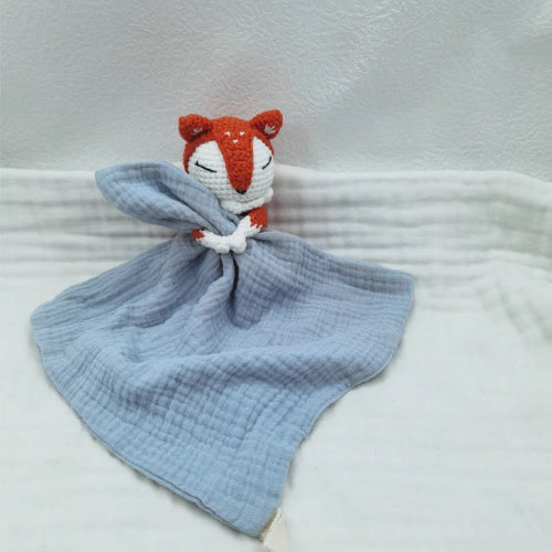 doudou nourisson bleu