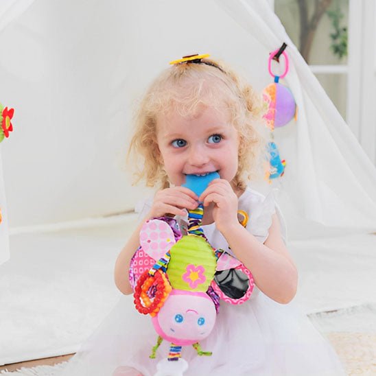 Hochet Bébé Musical Tornado - Peluche Sensorielle hochet pour bebe papillon et petite fille