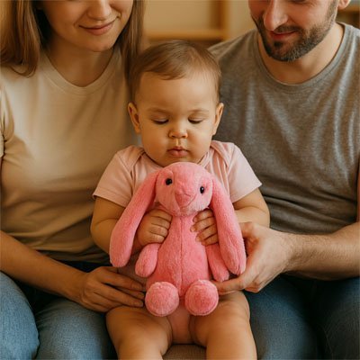 peluche lapin