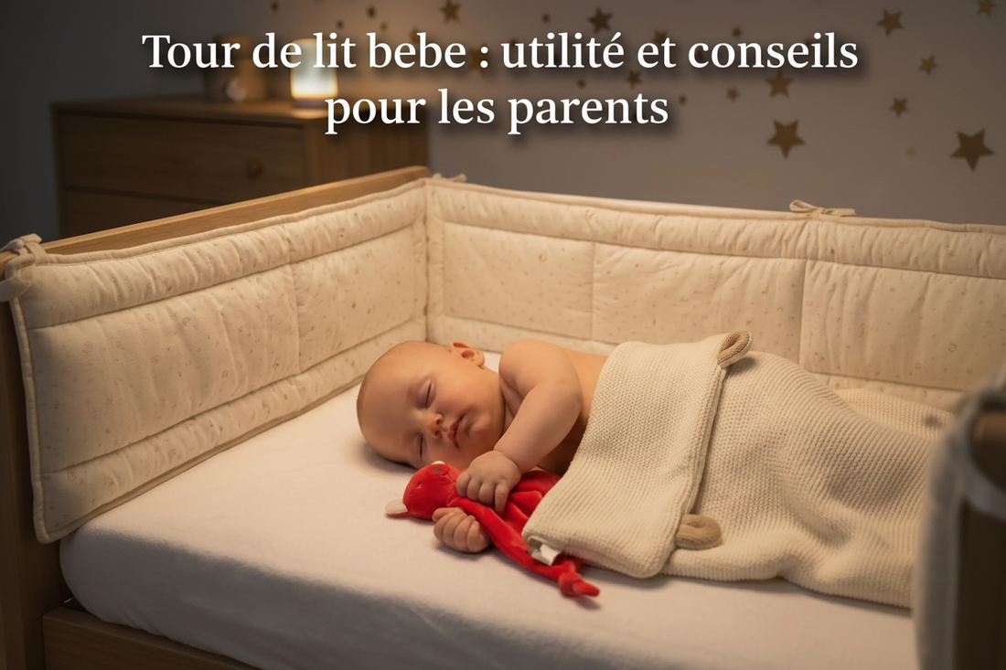 tour de lit bebe beige sommeil 