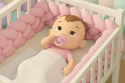 Tresse de lit bébé