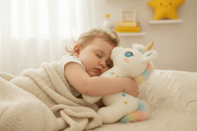 Bébé Licorne coucher qui sommeil