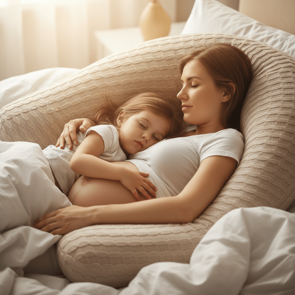 Confort Sommeil Maman et bébé et fillette