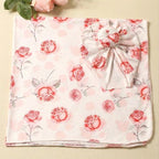 BONNET BEBE et roses