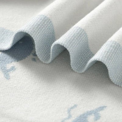 Couverture Bébé Baleine Joyeuse - Coton Naturel
COUVERTURE BEBE coton baleine 