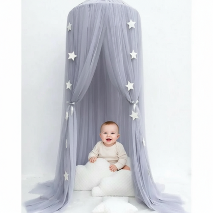 Ciel de lit bleu etoile 