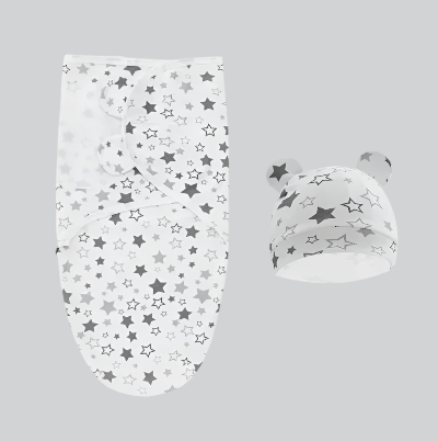 Une jolie couverture emmaillotage bébé