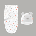 Une couverture emmaillotage bébé lapin 
