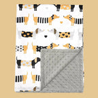 Couverture Bébé Rêve Velouté - Cocon Douceur
Une couverture bébé douce chien 