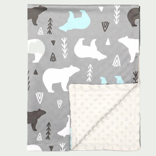 Couverture Bébé Rêve Velouté - Cocon Douceur
Une couverture bébé douce ourson 