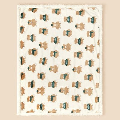Couverture Bébé Tranquillité Enveloppante - Cocon Sûr
couverture chaude et douce petit oursons 