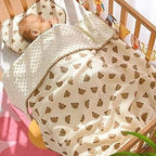 Couverture Bébé Plume Douceur - Hypoallergénique Couverture bebe legere ours et sommeil bebe 