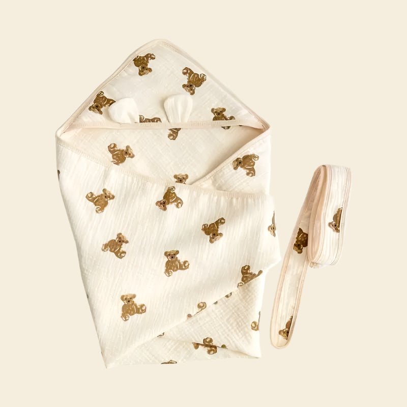 Couverture bebe ourson