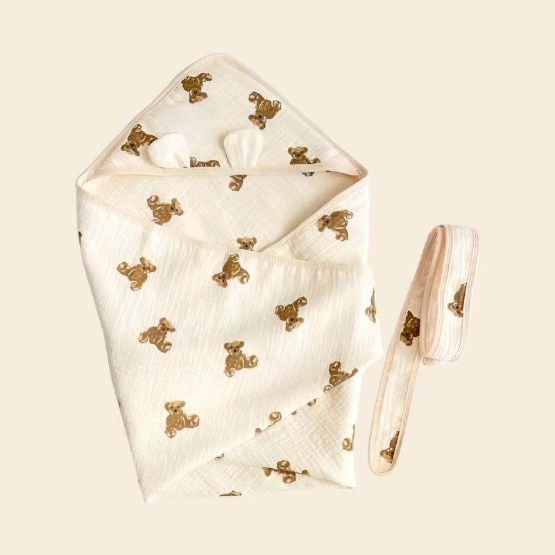 Couverture bebe ourson