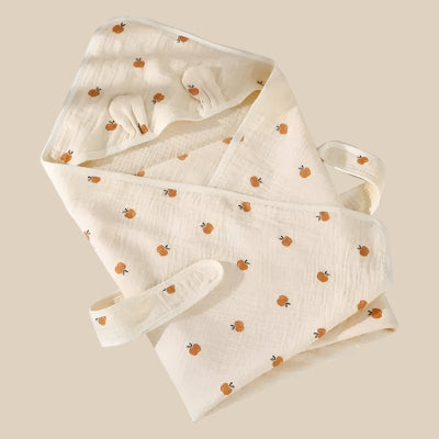 Couverture bebe pommes