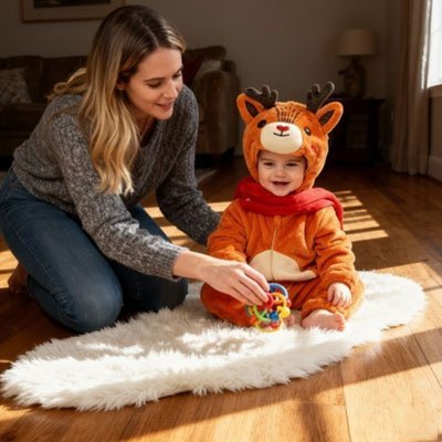 Pyjama Licorne Bébé Adorable - Multicolore Magique
Déguisement bebe le cerf