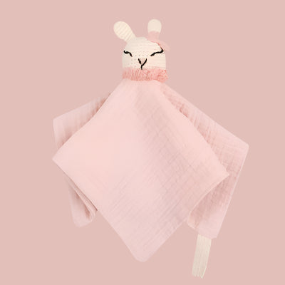 Doudou-Bébé-Fille-rose-fonce