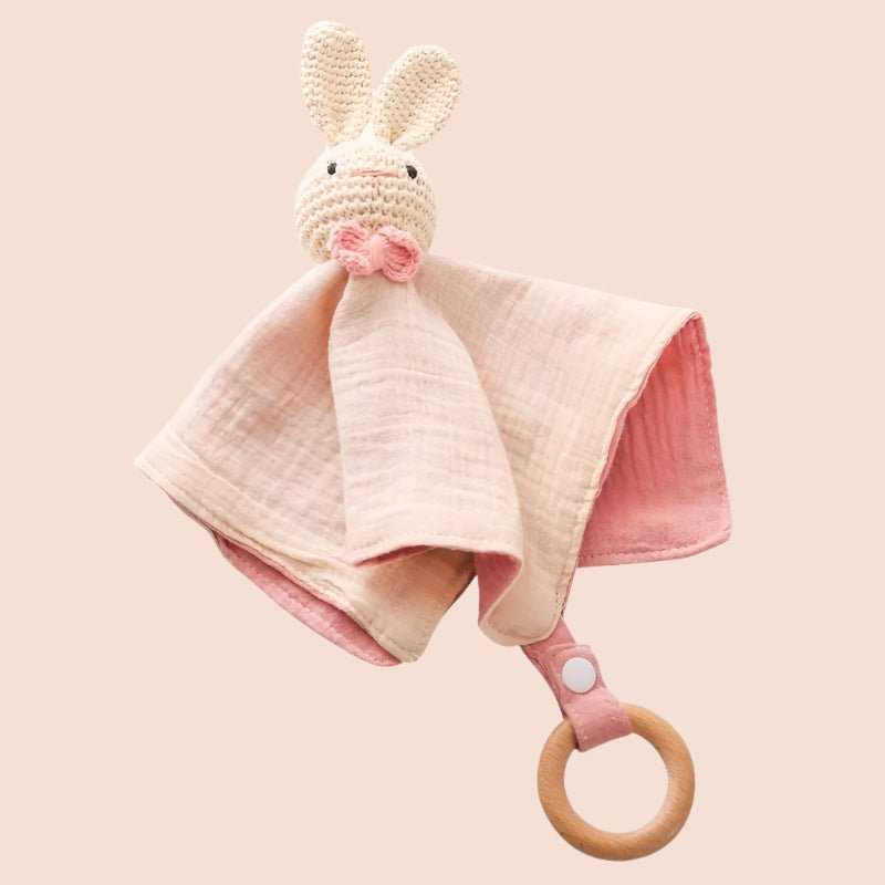 Doudou Bébé Garçon Aventure Douceur - Peluche Bicolore
Doudou-enfant-garcon-lapin-rose
