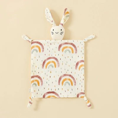  Doudou Bébé Câlin Nuit Sereine - Peluche Lapin Motifs
Une Doudou enfants arc en ciel