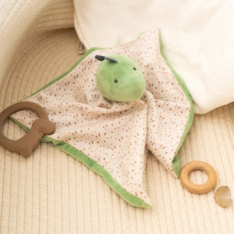 Doudou BEBE Garcon dinosaure vert