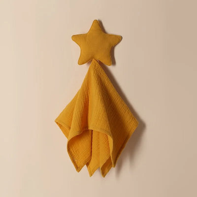 Doudou Bébé Fille étoile orange