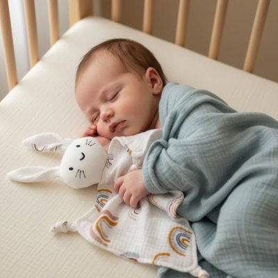 Doudou Calin lapin et sommeil de bébé 
