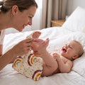 Doudou Lapin bebe avec maman