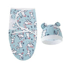 Couverture Emmaillotage Bébé Cocon - Sensation Maternelle
Emaillotage lapin bleu