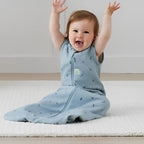 Gigoteuse bébé fille Petite fille en gigoteuse Bleue pale