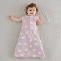 Gigoteuse bébé fille en gigoteuse rose pale