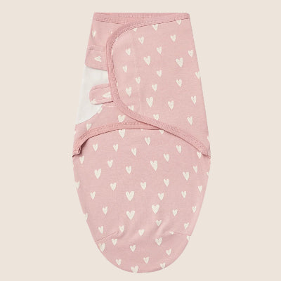 Gigoteuse emmaillotage coeur rose