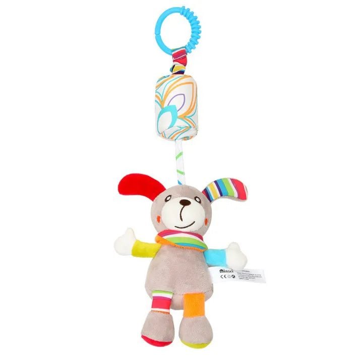 hochet bebe accrochable chien 