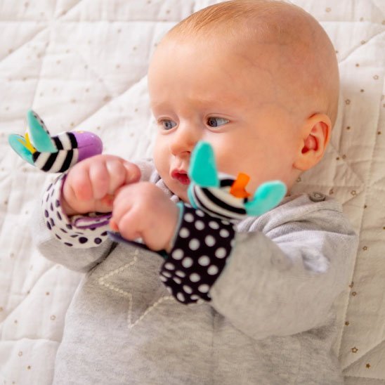 Hochets BEBE couleurs curieux