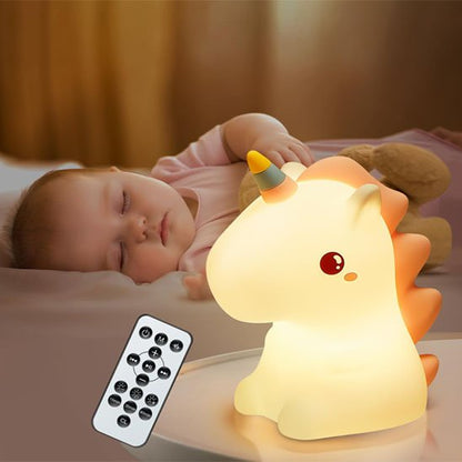 Licorne Veilleuse bébé avec telecommande