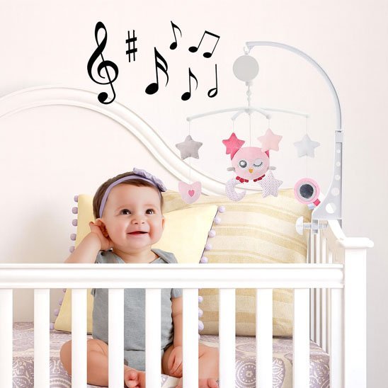 Mobile musical pour bebe Moment tendre 