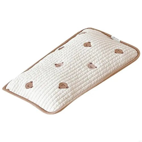 Oreiller pour bebe ourson bruin