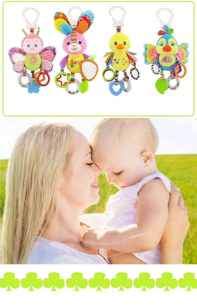 Hochet Bébé Musical Tornado - Peluche Sensorielle PELUCHE pour bebe et complicité entre maman et bébé 