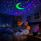 Projecteur enfant veilleuse enfant rechargeable
papa et bebe heureux