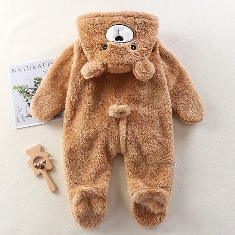 Pyjama Polaire Bébé Cocon Animaux - Design Adorable Pyjama-Bébé-ourson